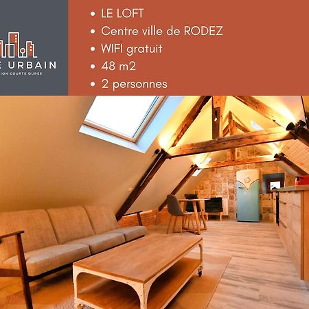 Loft Sous Les Combles - Loft Under The Rafter Apartment Rodez Luaran gambar