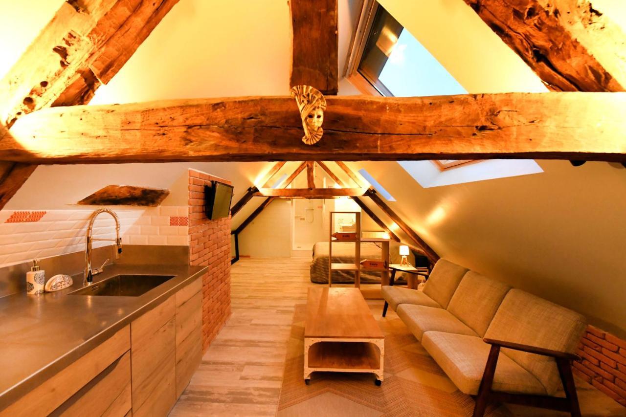 Loft Sous Les Combles - Loft Under The Rafter Apartment Rodez Luaran gambar